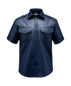 Custom Leather Shirts OEM Supplier Private Label Shirt Manufacturer